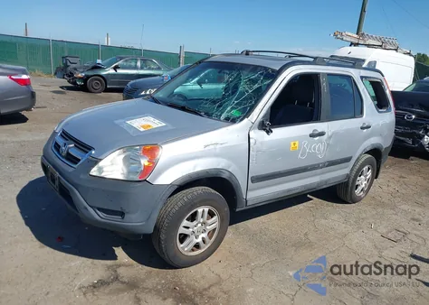 2003 Honda Cr-V Ex из США, поврежденный, VIN SHSRD78873U111819